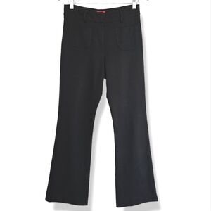 Altea Black Pants Womens Size 40 Straight Leg Sailor Style Designer